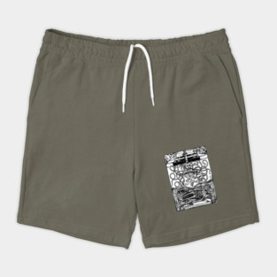 Emblem of Death Shorts