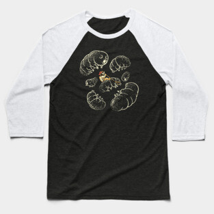 Water Bear Tardigrade Micro Cosmos by Tobe Fonseca Baseball T-Shirt