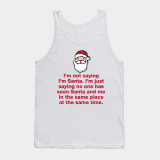 Not Not Santa Tank Top