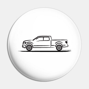 2010 Ford F 150 Pickup Truck Black Pin