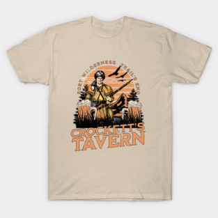 Crockett's Tavern Fort Wilderness Trail's End Orlando Lodge and Resort Distressed Look T-Shirt