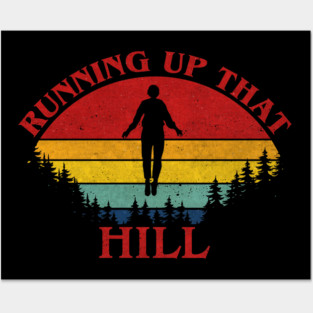 Running up that hill 80s song Posters and Art
