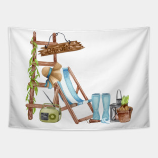 gardening Tapestry