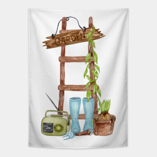 gardening Tapestry