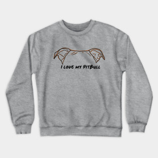 Pit Bull Love Crewneck Sweatshirt