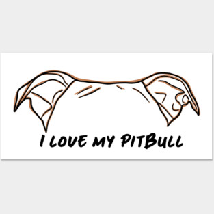 Pit Bull Love Posters and Art