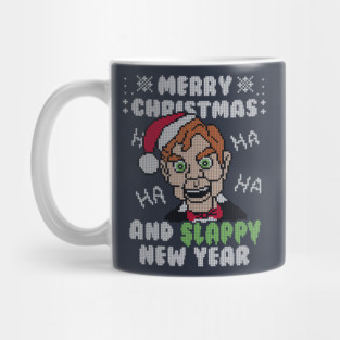 Slappy New Year! - Ugly Christmas Sweater Mug