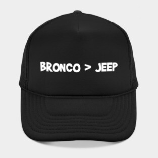 bronco vs jeep Hat