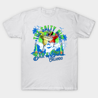 The Salty Rim Bar And Grill Orlando Resort Pool side T-Shirt