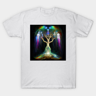 The Iridescent Tree of Life T-Shirt