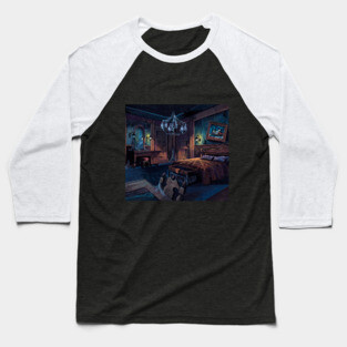 Zombie Island Baseball T-Shirt