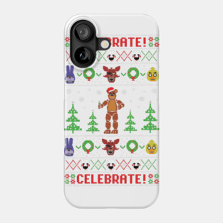Five Nights At Freddy's Ugly Sweater Phone Case