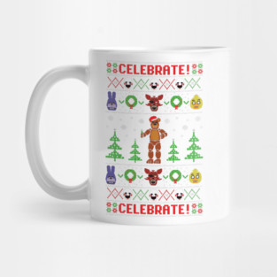 Five Nights At Freddy's Ugly Sweater Mug