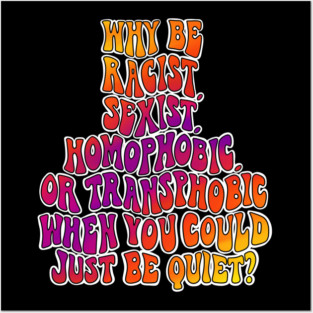 Why be a prick? Posters and Art