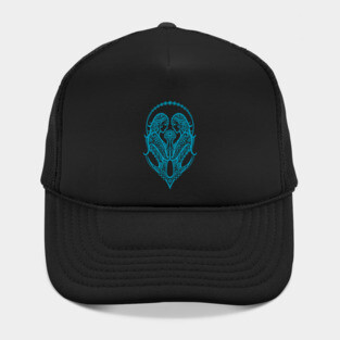 Blue Gemini Zodiac Sign Hat