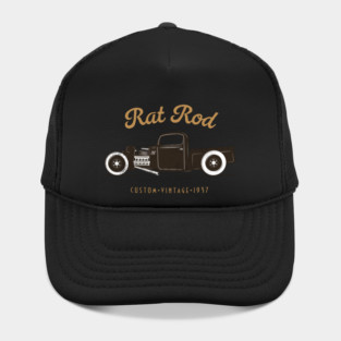 Rat Rod Vintage Hot Rod Hat