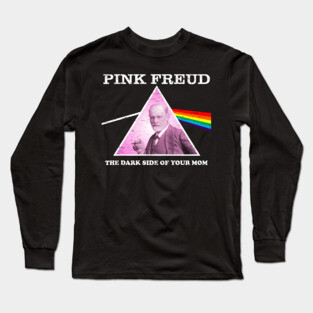 Pink Freud Vintage Long Sleeve T-Shirt