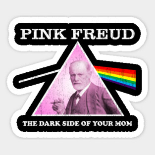Pink Freud Classic Sticker