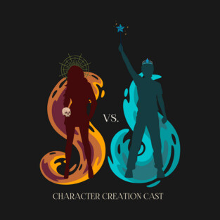 Necromancers VS Magical Girls T-Shirt