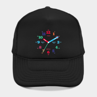 Time Teaching Clock Hat