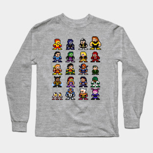 8-Bit Teenage Titans Long Sleeve T-Shirt