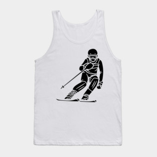 skiing Tank Top