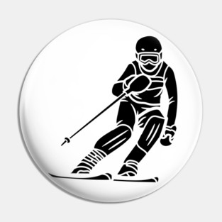skiing Pin