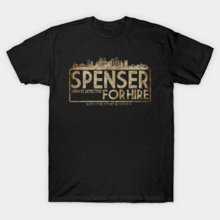 Spenser For Hire Design T-Shirt