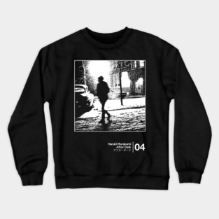 After Dark / Minimalist Graphic Design Artwork Tribute Crewneck Sweatshirt