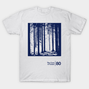 A Forest / Minimal Style Graphic Artwork T-Shirt