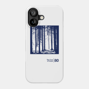 A Forest / Minimal Style Graphic Artwork Phone Case