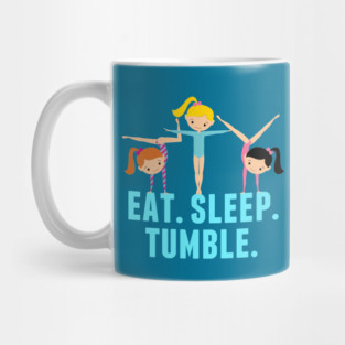 Gymnastics Girl Eat Sleep Tumble Mug