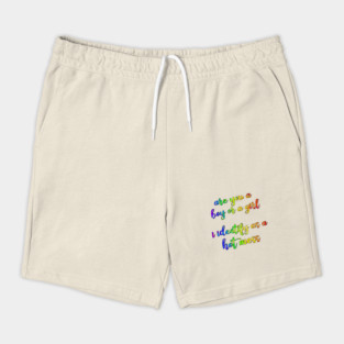 Hot mess rainbow Shorts
