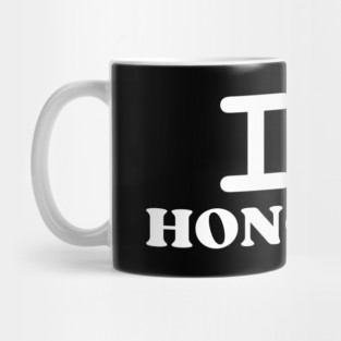 I Love Honolulu Crab Shellfish National Seafood Month Mug
