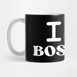 I Love Boston Crab Shellfish National Seafood Month Mug