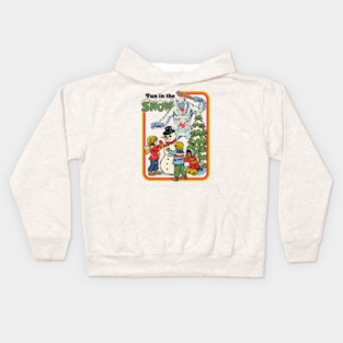 Fun In The Snow Kids Hoodie