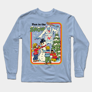Fun In The Snow Long Sleeve T-Shirt