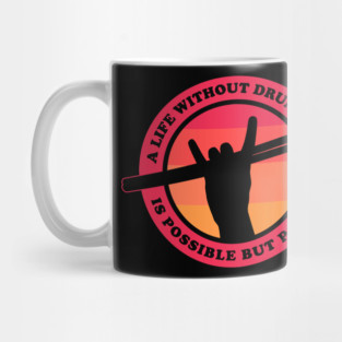 Drummer loves drums Mug
