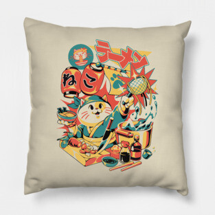 Neko Ramen - A Cat Ramen Pillow