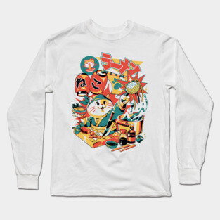 Neko Ramen - A Cat Ramen Long Sleeve T-Shirt