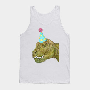 Party Dinosaur Tank Top
