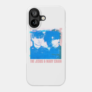 The Jesus & Mary Chain - - - Glitch Style Fan Art Phone Case
