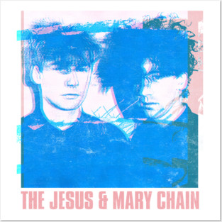 The Jesus & Mary Chain - - - Glitch Style Fan Art Posters and Art