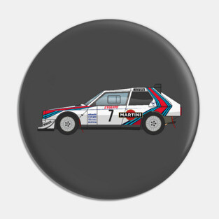 Lancia Delta S2 Rally Martini Racing Pin