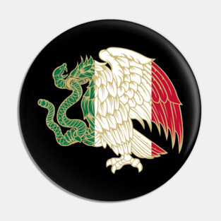 Mexican Eagle Pin