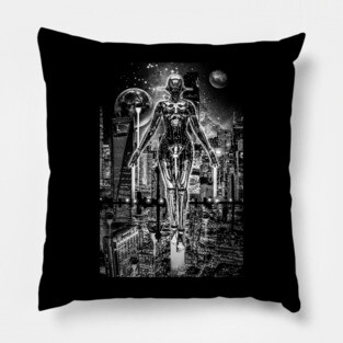 Modern Metropolis Pillow