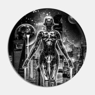 Modern Metropolis Pin