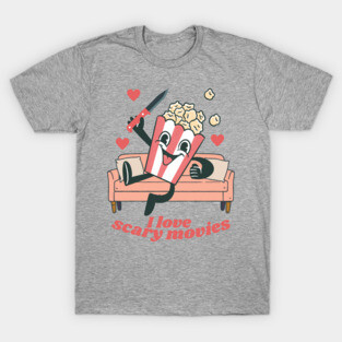 i love scary movies T-Shirt