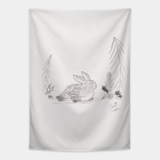 Inktober - skvader Tapestry