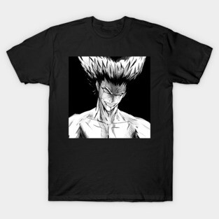 the mark of the wolves garou martial art expert in anime style ecopop in beast mode T-Shirt